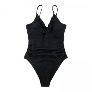 สลิงชุดว่ายน้ำจีบชิ้นเดียว