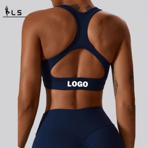 SC10189 Women Fitness Racer Back Sports Bra Yoga Wear Soft รองรับการบีบอัดโยคะกีฬาเซ็กซี่